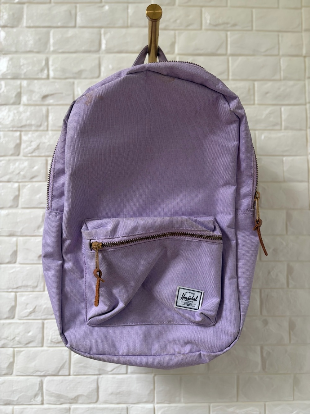Herschel Supply Company Lavender Classic Backpack with Front Pocket